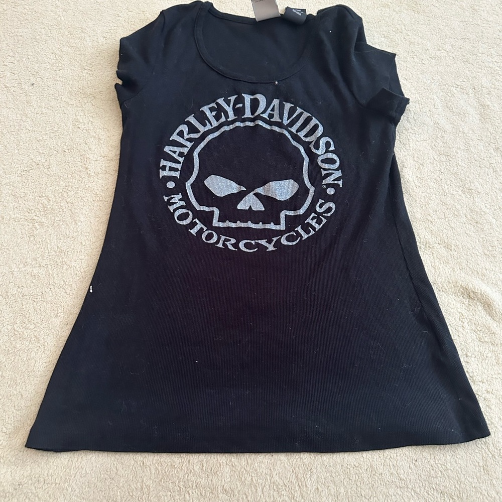 Women’s Harley Davidson T-Shirt. Size Med. Like New